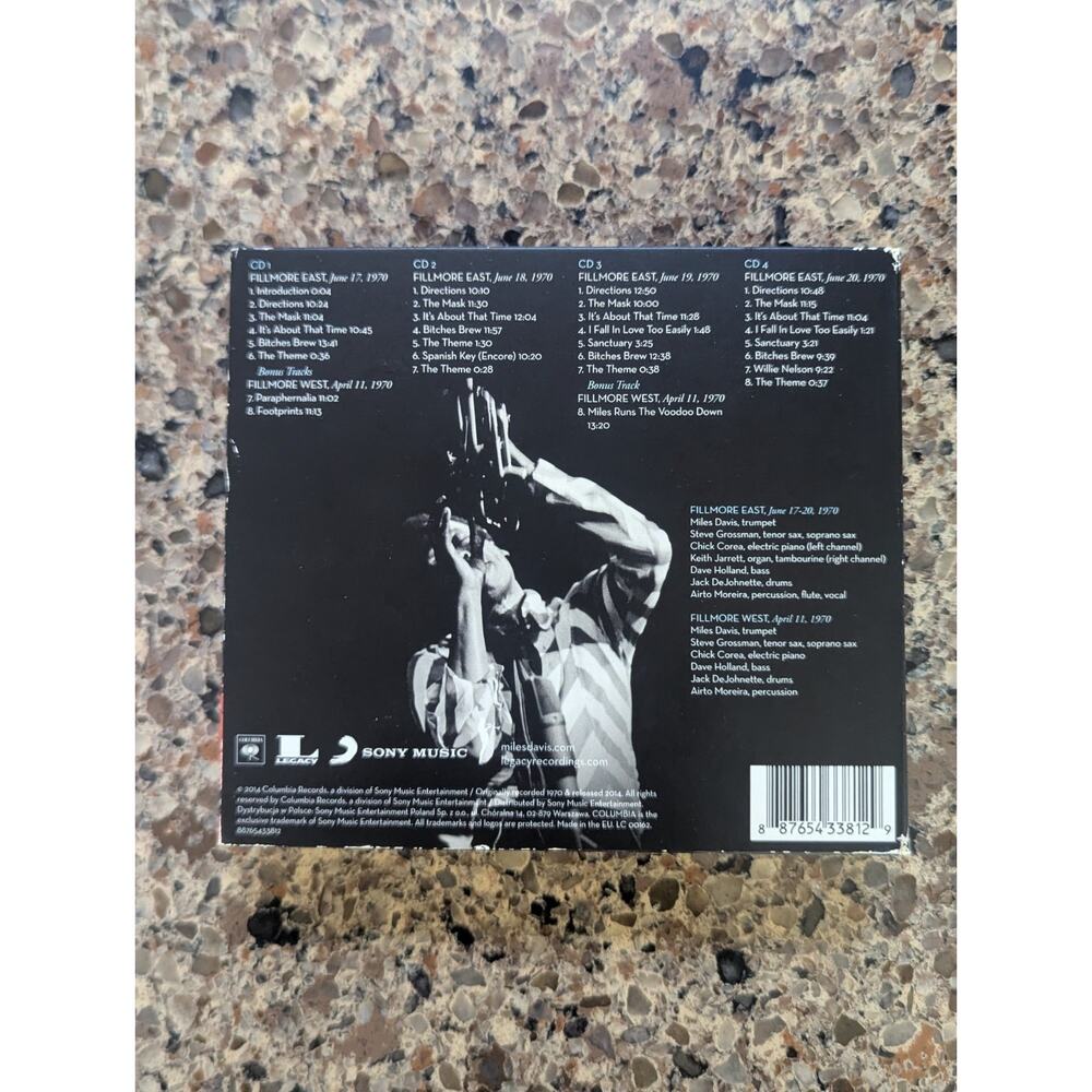 Miles At The Fillmore - Miles Davis 1970: The Bootleg Series Vol. 3 (4 CDs 2014) - Picture 2 of 8